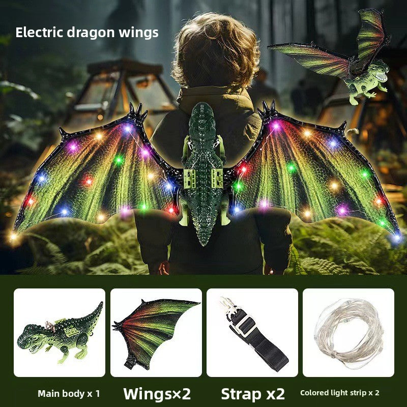 Children's Electric Luminous Moving Wings