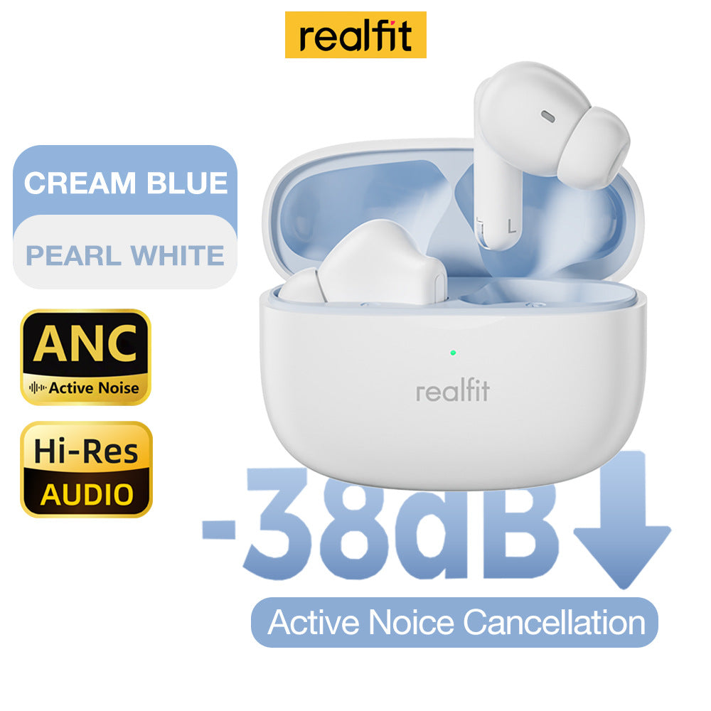 Bezdrátová Bluetooth sluchátka s potlačením hluku