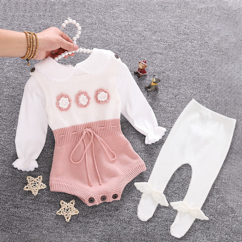 Baby clothes set and children dress