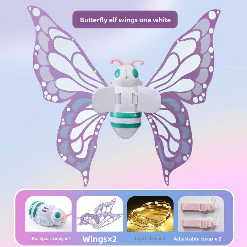 Children's Electric Luminous Moving Wings