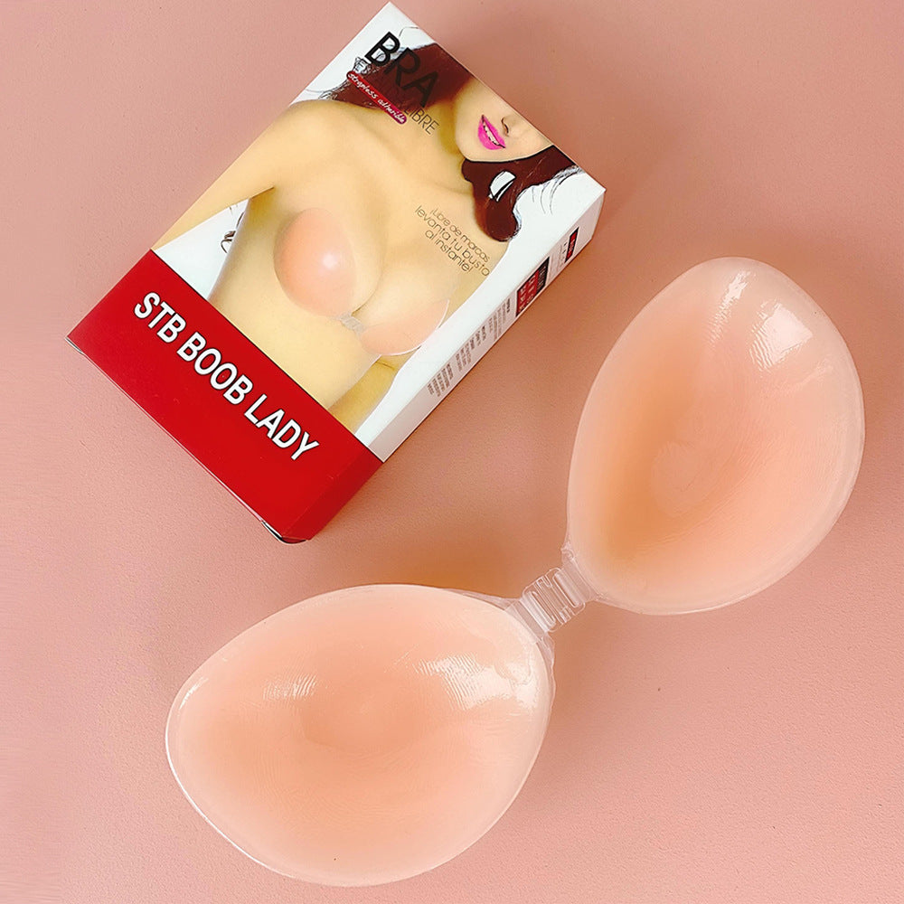 Silicone invisible cream patch