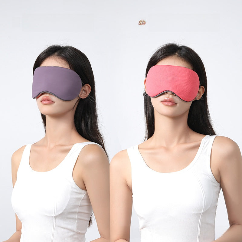 Adjustable size ice silk cool sleep eye mask