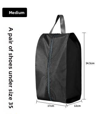 Hand-held travel, sports and fitness shoe bags