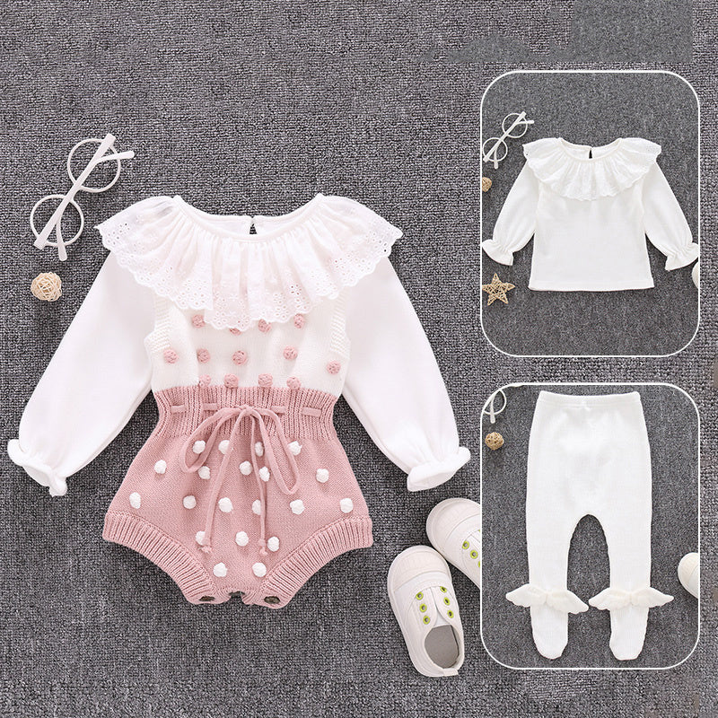 Baby clothes set and children dress