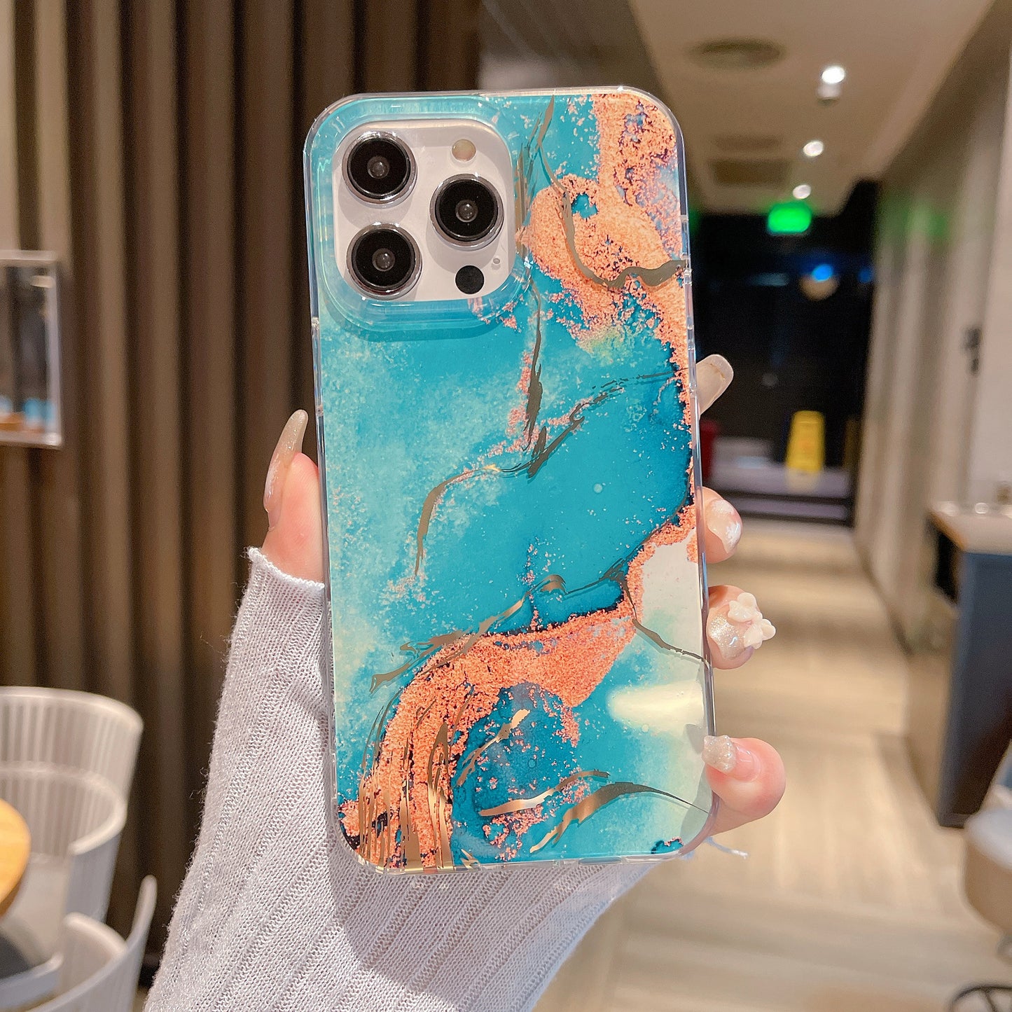 iPhone 17 Marble Case ? Lustrous Luxury Shell, Slim & Protective