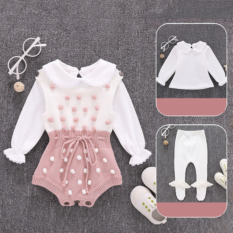 Baby clothes set and children dress