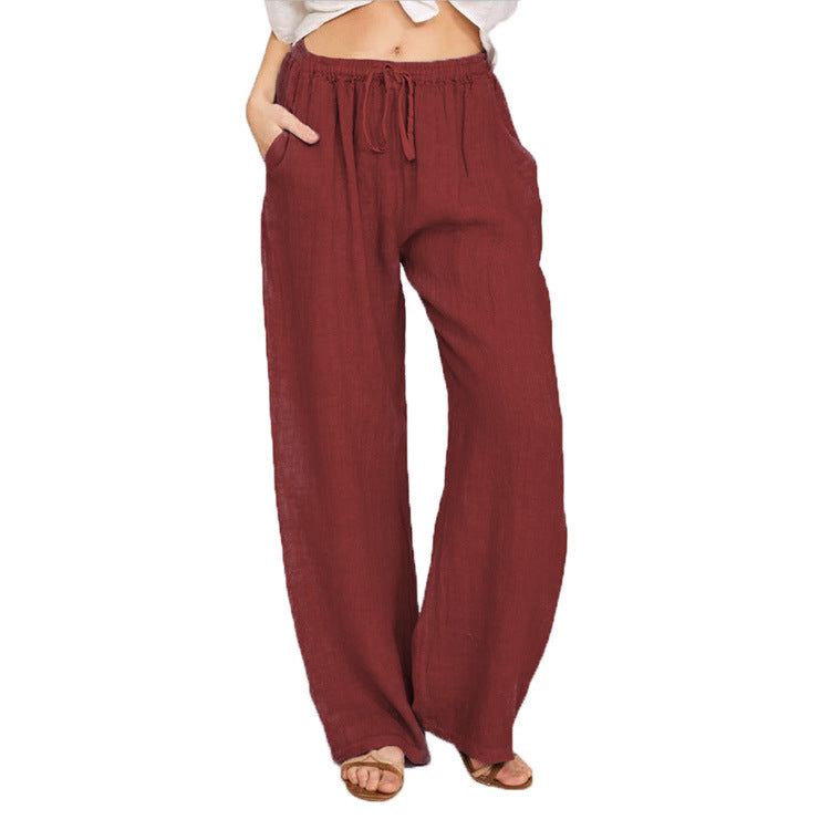 Men's trend straight long pants, Men Clothes
