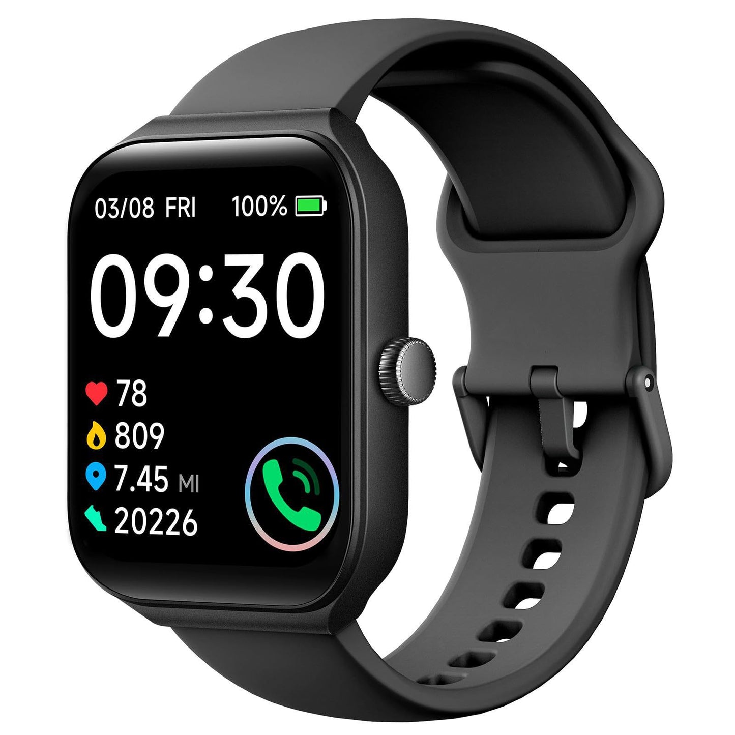 Smartwatch Step Counter Calling