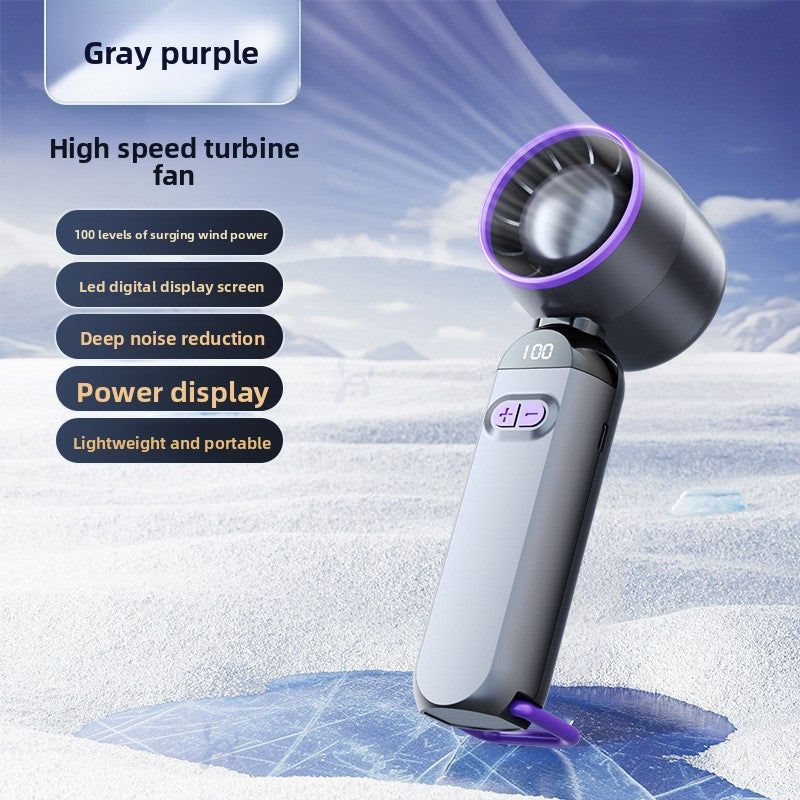 Powerful and strong wind handheld small fan
