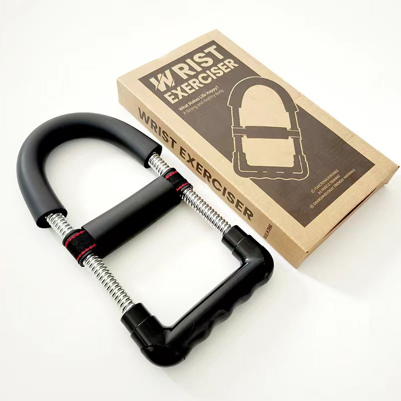 Spring wrist strength trainer