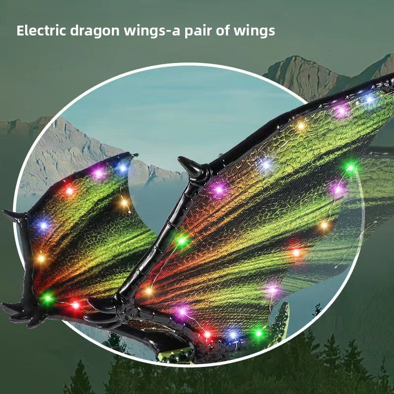 Children's Electric Luminous Moving Wings