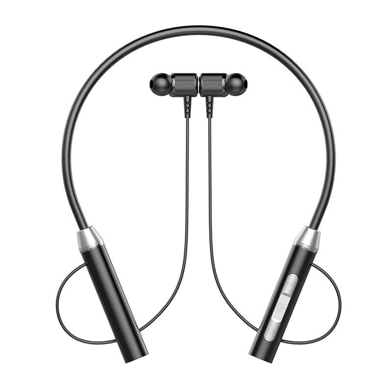 Neckband Bluetooth Headset with Noise Cancellation, Waterproof, Long Battery Life