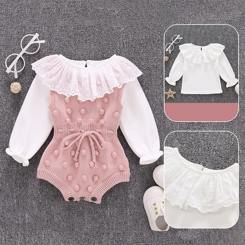 Baby clothes set and children dress