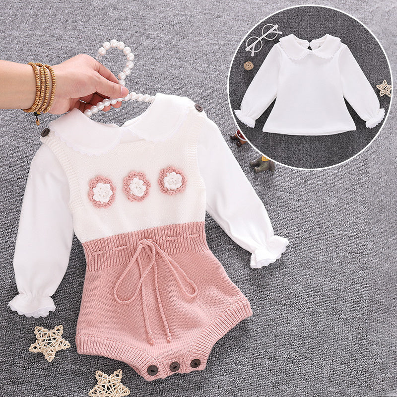 Baby clothes set and children dress