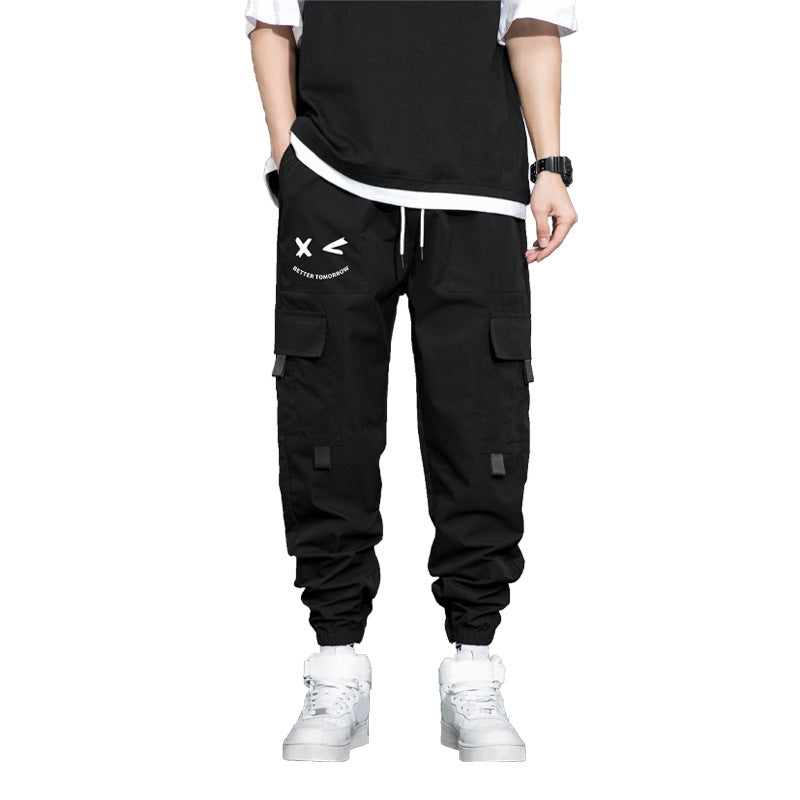 Loose-fitting casual work pants