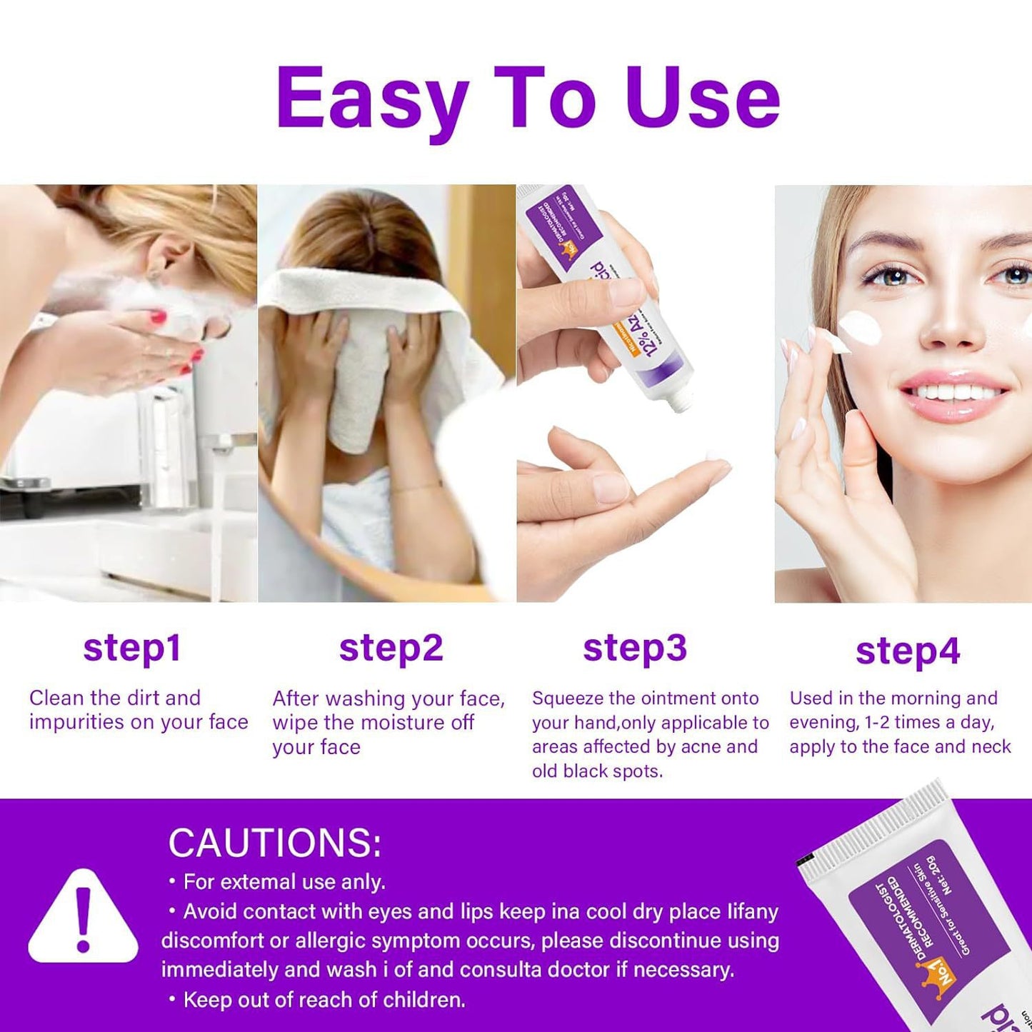 Azelaic Acid Gel, Cosmetics / Skincare / Personal Care