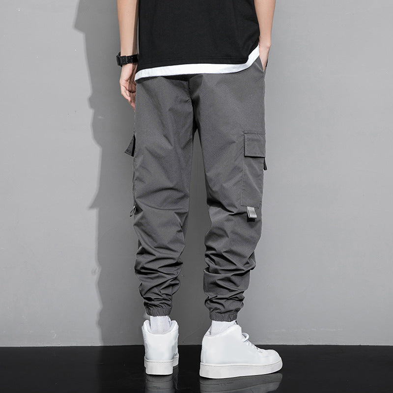 Loose-fitting casual work pants