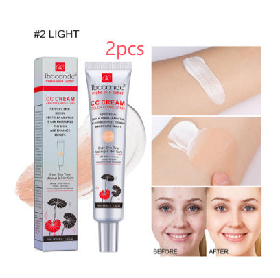 Hydratační korekční CC krém, voděodolný, proti pocení, make-up před korektorem, dlouhotrvající make-up pro ženy, ochrana pleti, značka Erborian