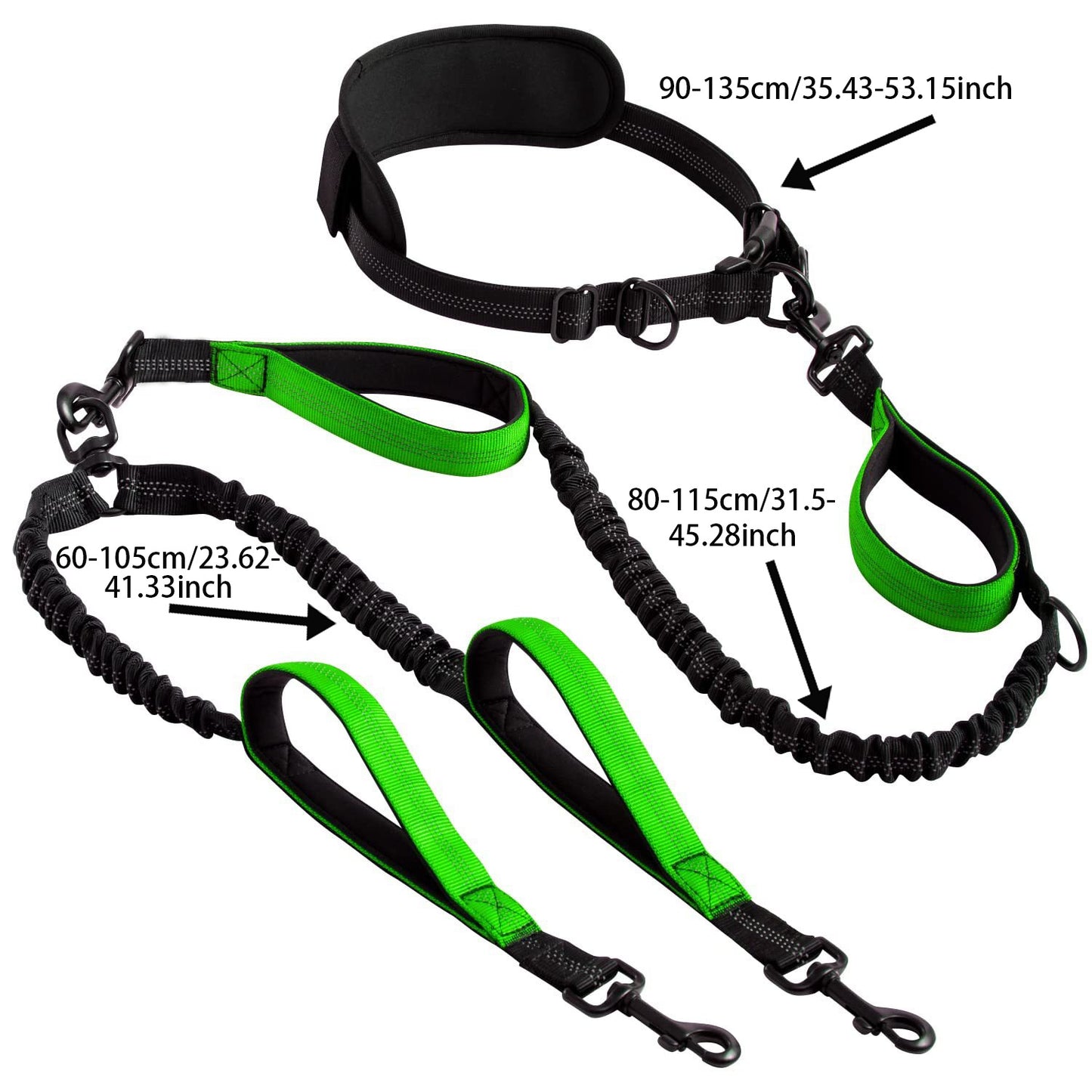 Dual Head Retractable Dog Leash