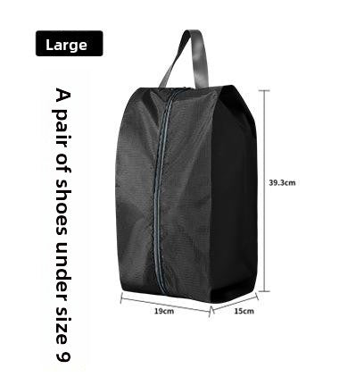 Hand-held travel, sports and fitness shoe bags