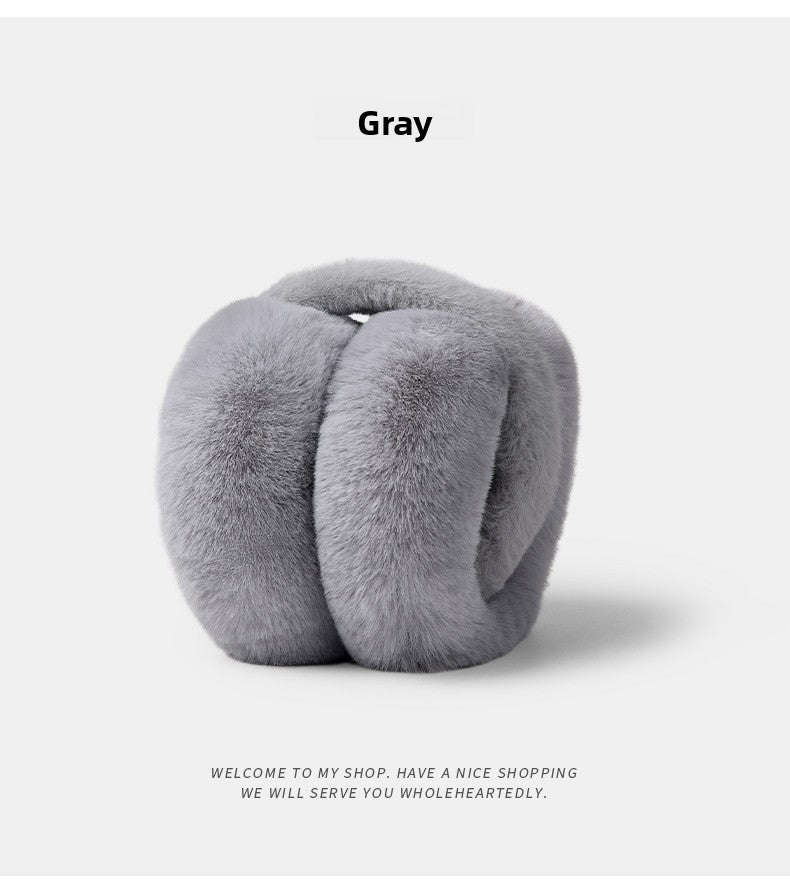 Foldable Plush Winter Earmuffs, Tech & Electronics / Phone / Tablets & AirPods