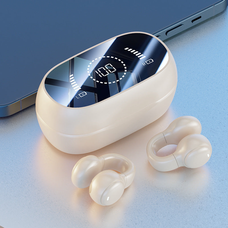 Bluetooth sluchátka s ušními klipsy a kostním vedením