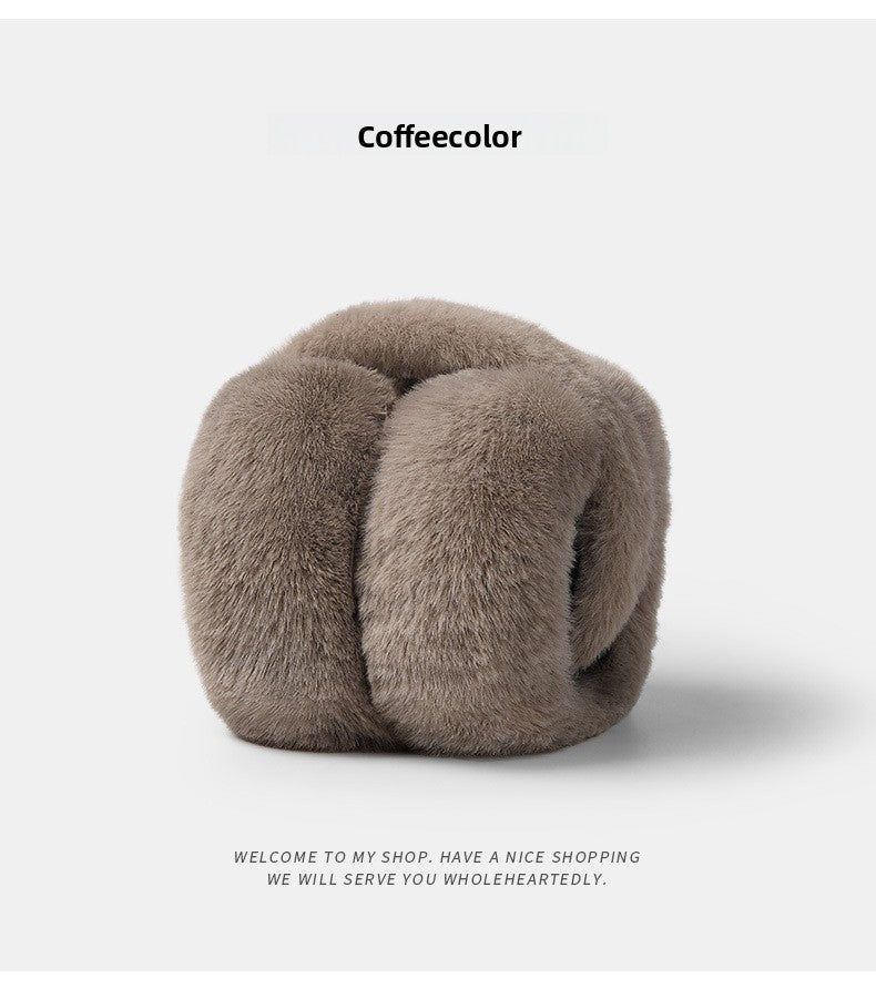 Foldable Plush Winter Earmuffs, Tech & Electronics / Phone / Tablets & AirPods