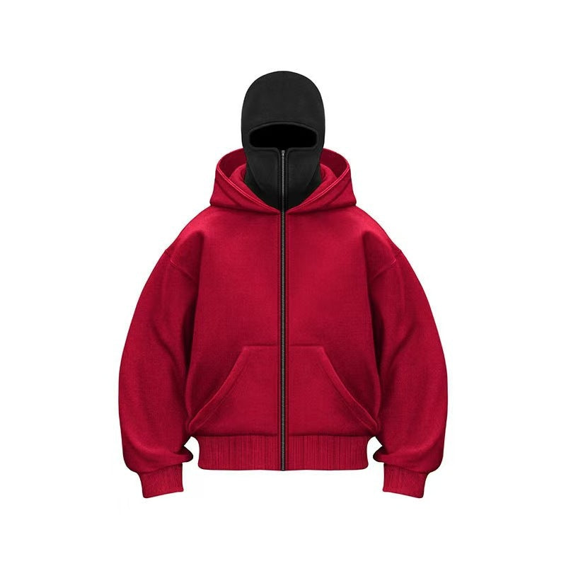 Hoodie with zipper sports hoodie jacket for men