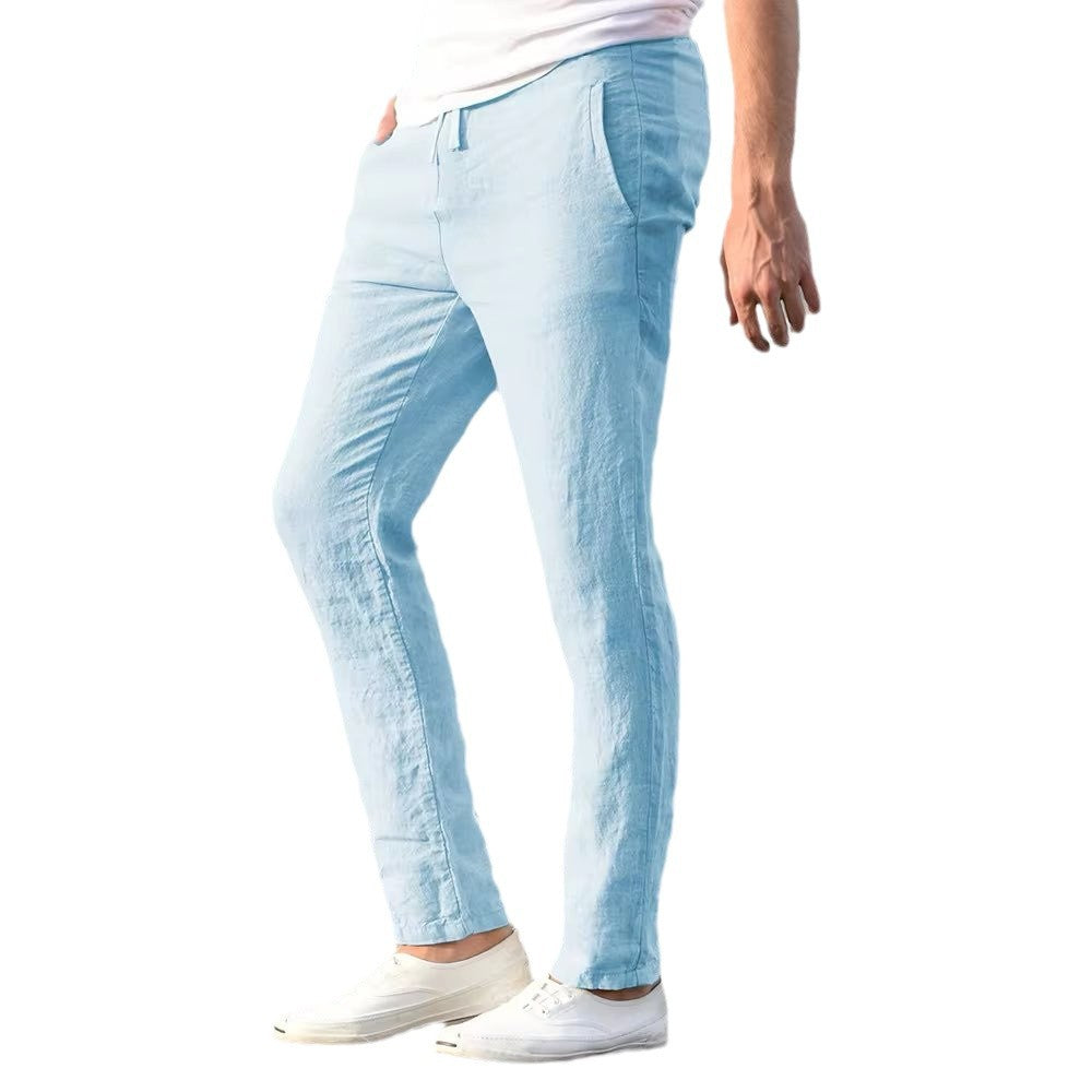 Men's trend straight long pants, Men Clothes