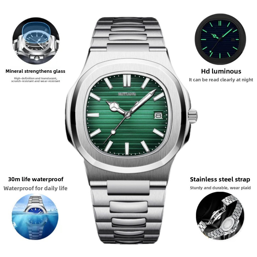 Luxury Men?s Watch ? Waterproof Ultra-Thin Design | Classic Business Style