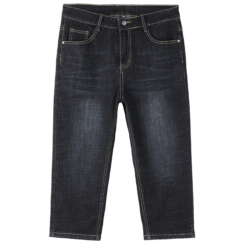 Summer short denim pants for men