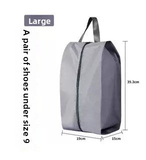 Hand-held travel, sports and fitness shoe bags