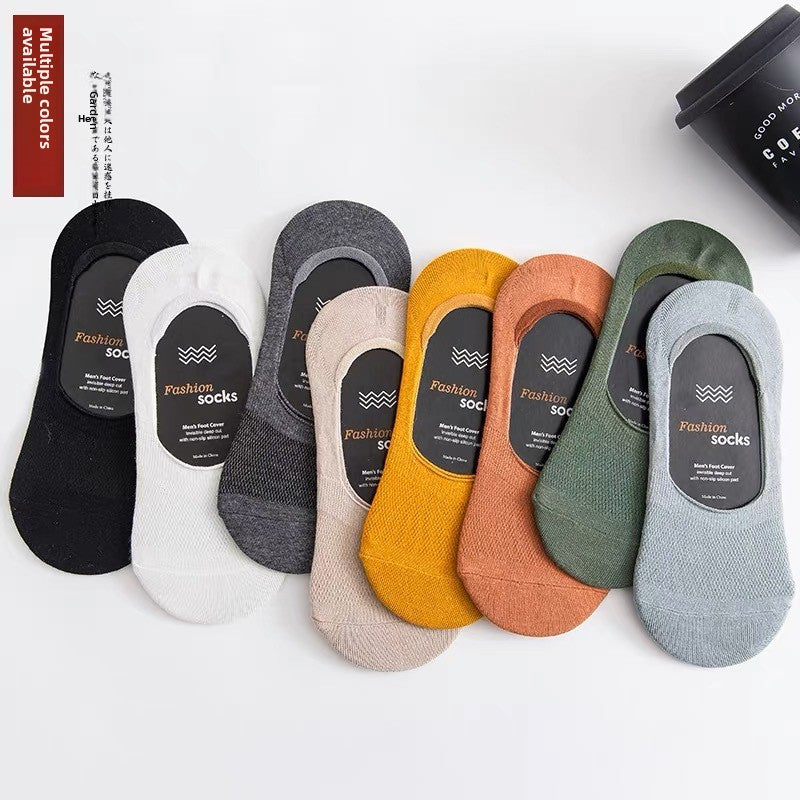 Men's summer boat socks