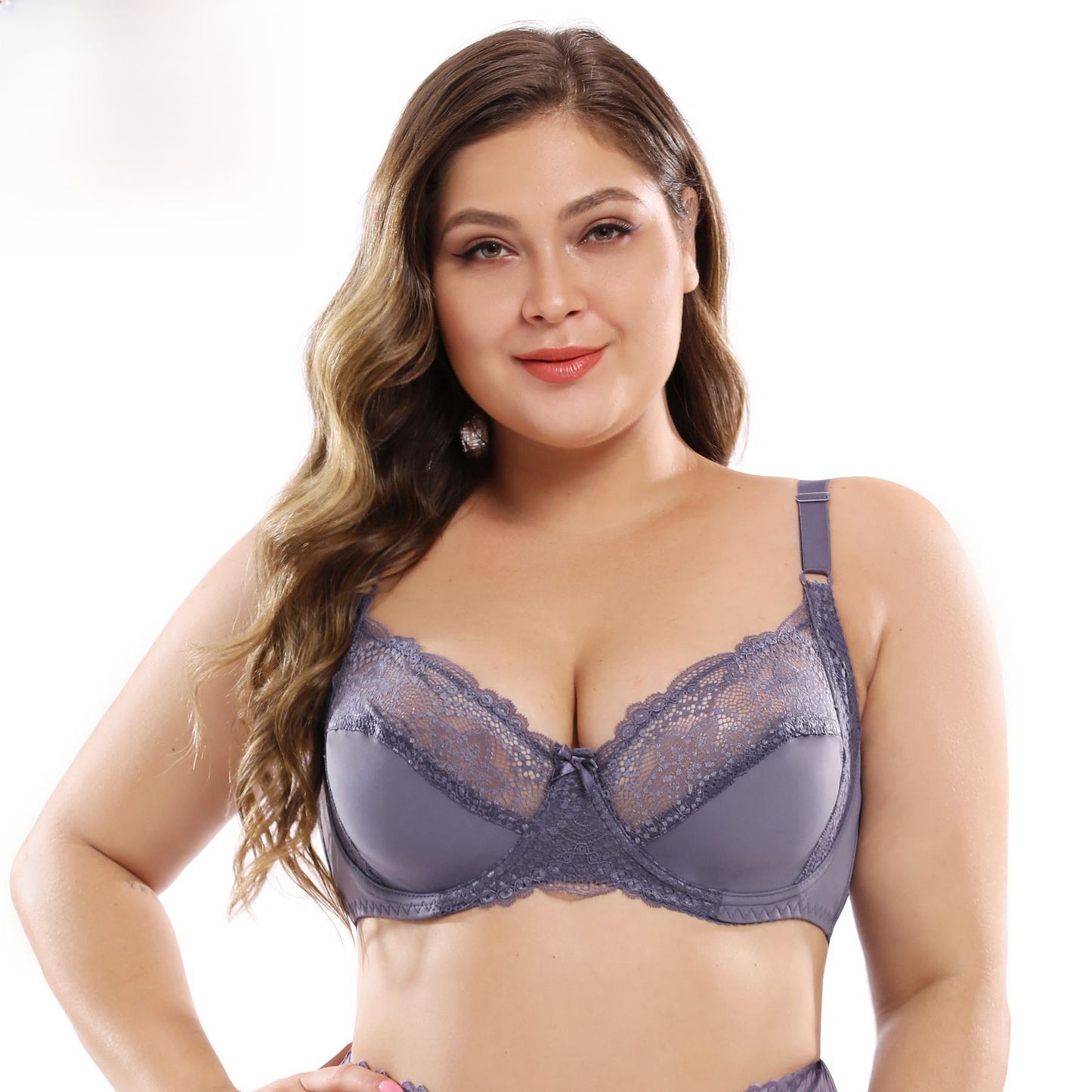 Ultra-Thin Full Cup Lace Bra