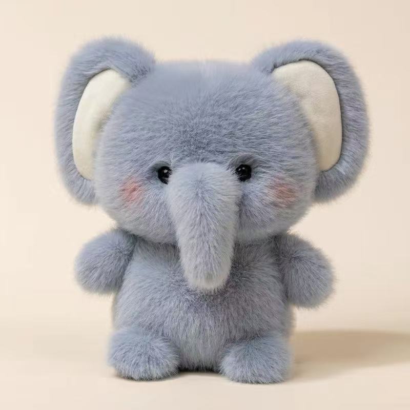 Cute Animal Plush Toy, Soft Desk Companion for Kids