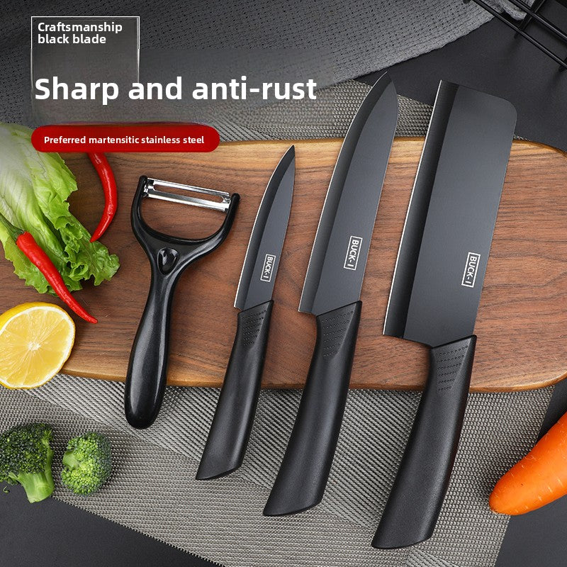 Stainless Steel Kitchen Knife and Cutting Board