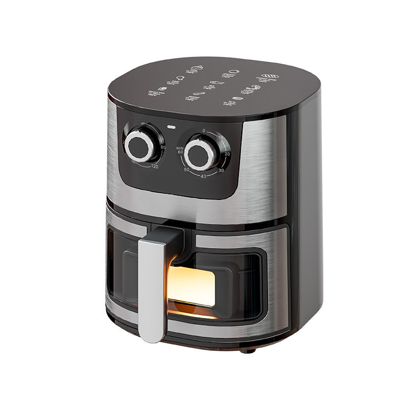 Stainless Steel Smart Visual Air Fryer, Food Items / Kitchen & Dining