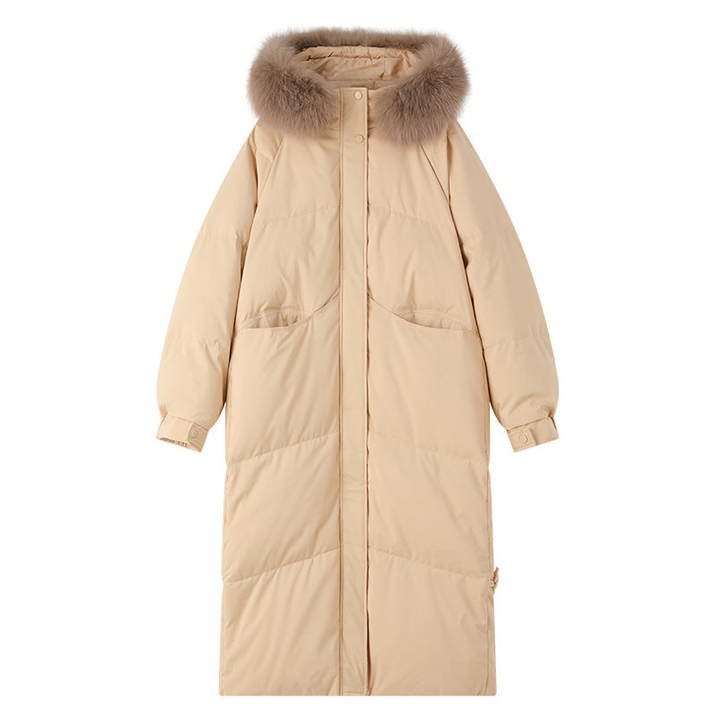 A long knee-length cotton-padded jacket, Autumn / Winter Collection
