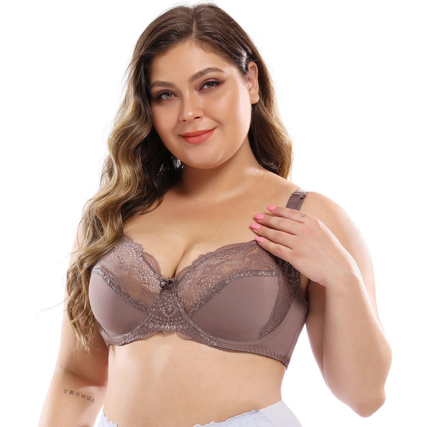 Ultra-Thin Full Cup Lace Bra