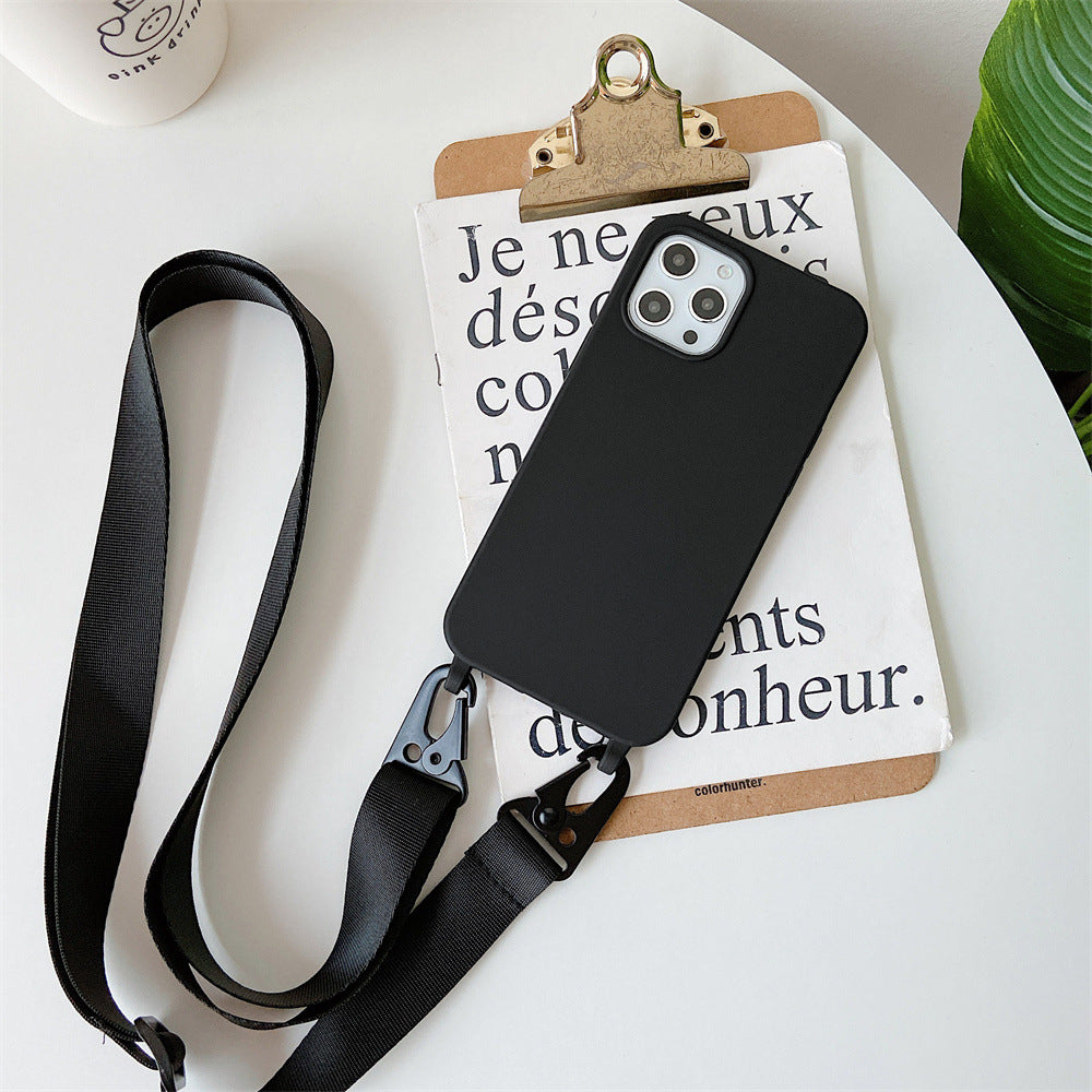 Silicone Crossbody Phone Case iphone 17