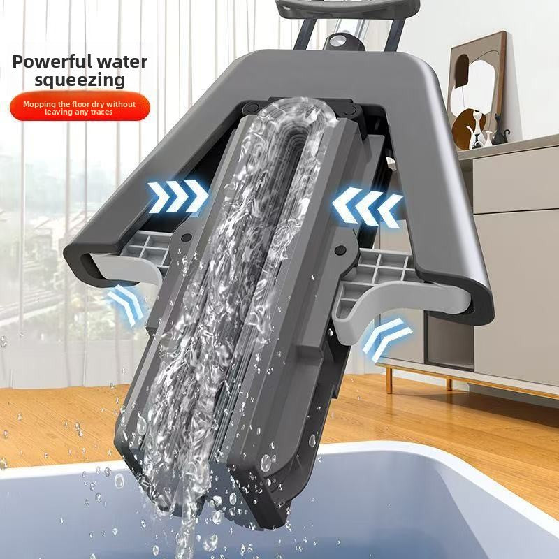 Sponge water-absorbing mop