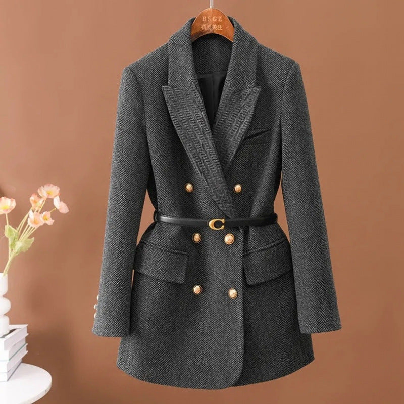 The suit jacket is made of wool, Autumn / Winter Collection