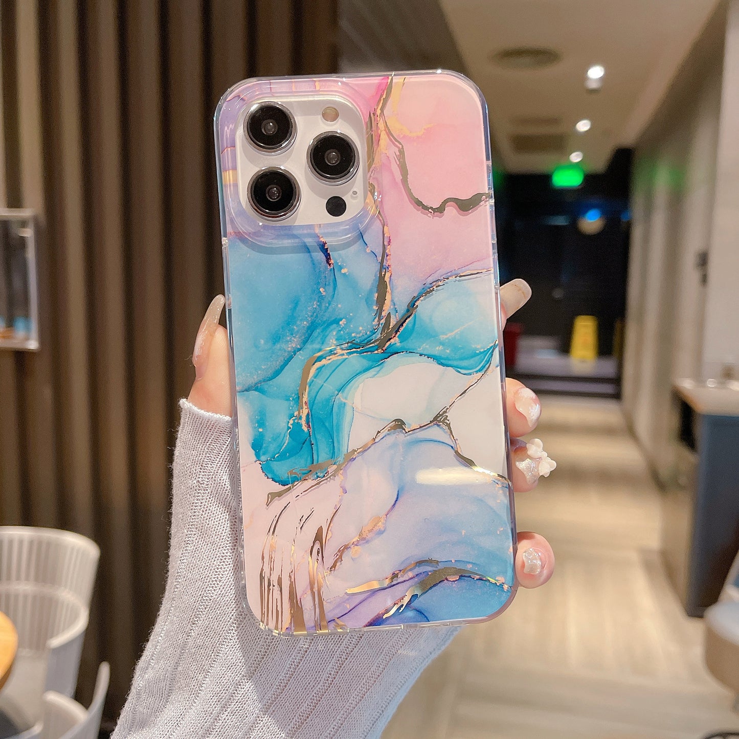 iPhone 17 Marble Case ? Lustrous Luxury Shell, Slim & Protective