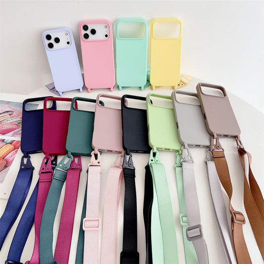 Silicone Crossbody Phone Case iphone 17