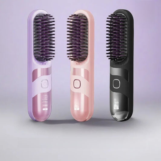 Wireless LCD Hair Straightener