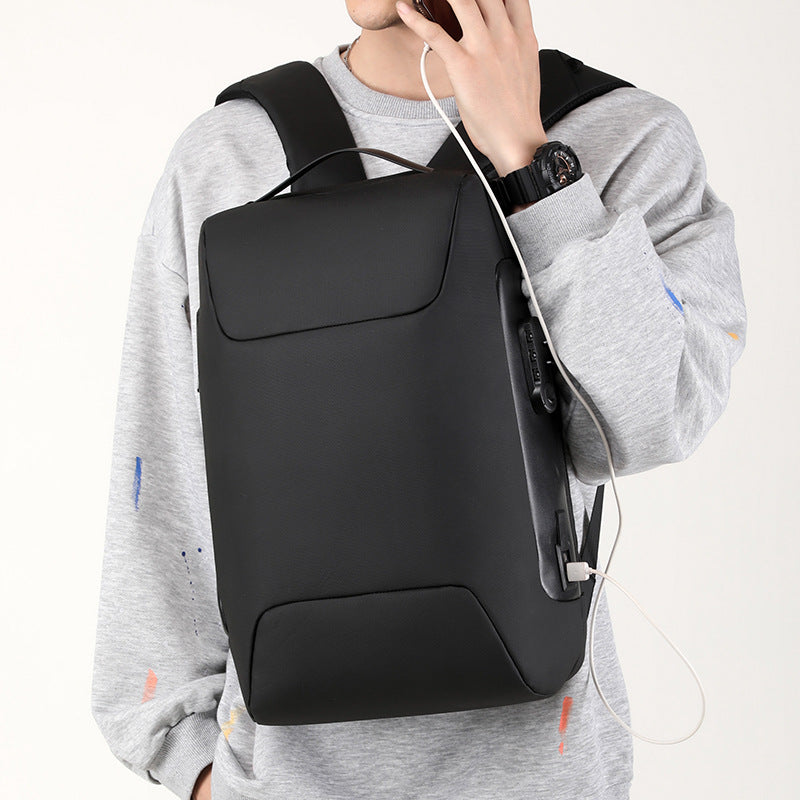 Men's double shoulder bag hardshell bag