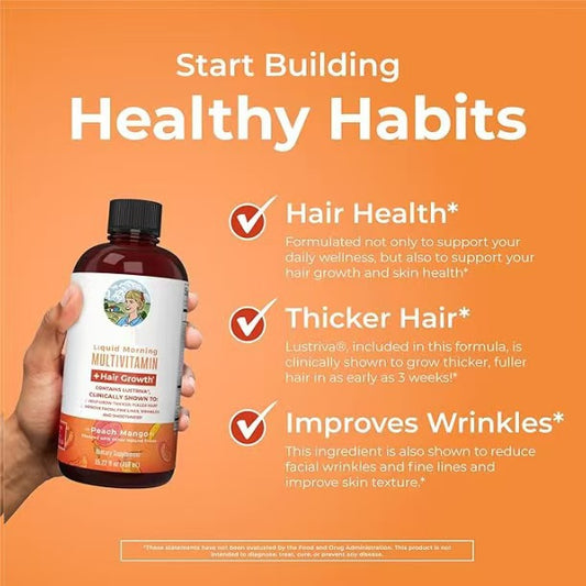 Liquid Multi-Vitamin Hair Growth Supplement