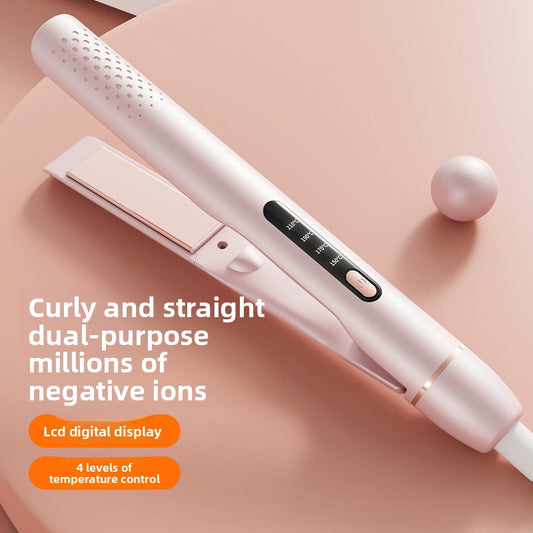 Comb for straight hair and curling hair in one tool