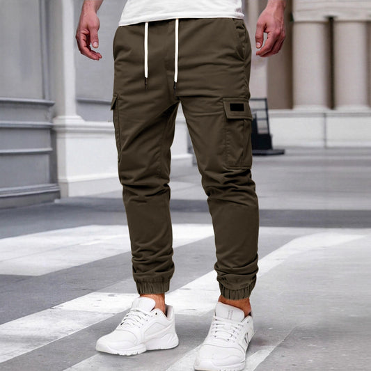 Relaxing multi-pocket work pants, Men's Clothing