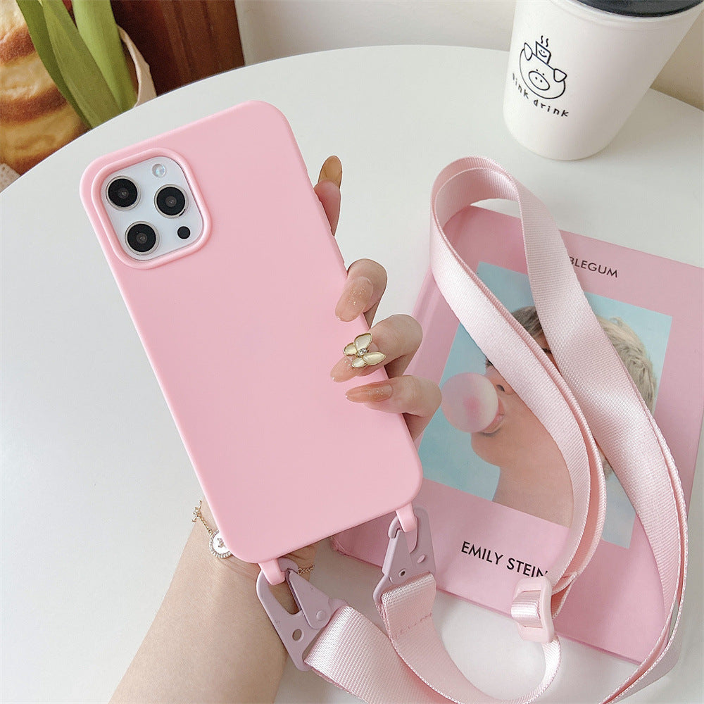 Silicone Crossbody Phone Case iphone 17